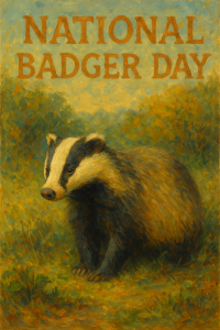 Celebrating National Badger Day